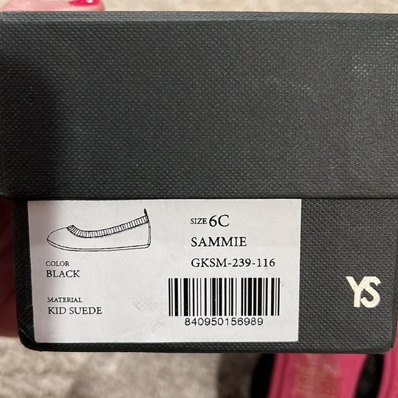 Yosi Samra toddler girls pom pom flats, size 6 NIB! - Picture 5 of 6